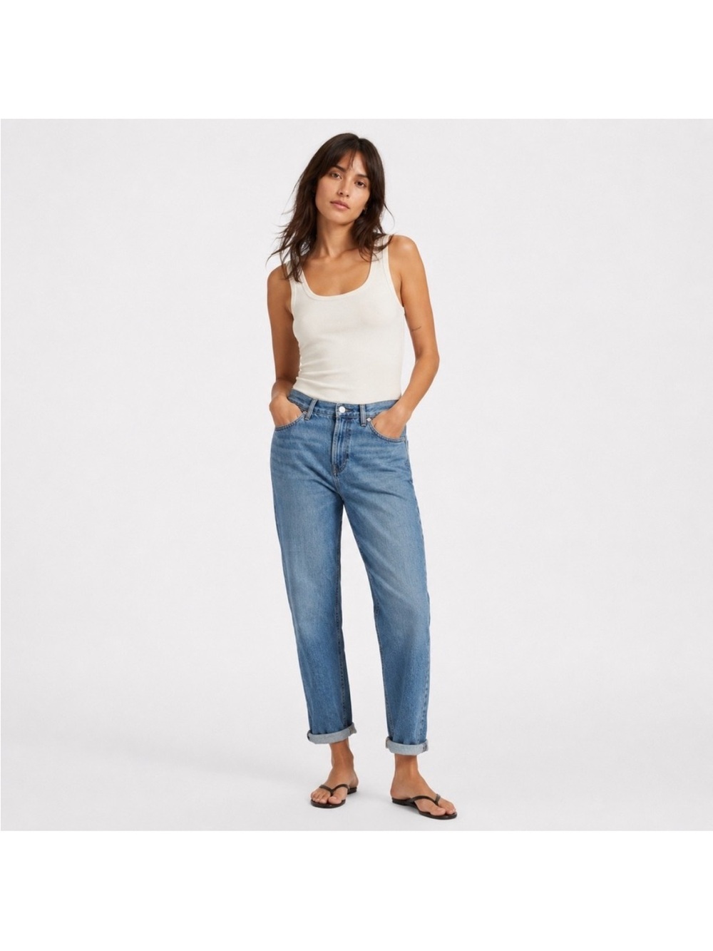 Everlane The Summer Jean Light Wash Organic Cotton